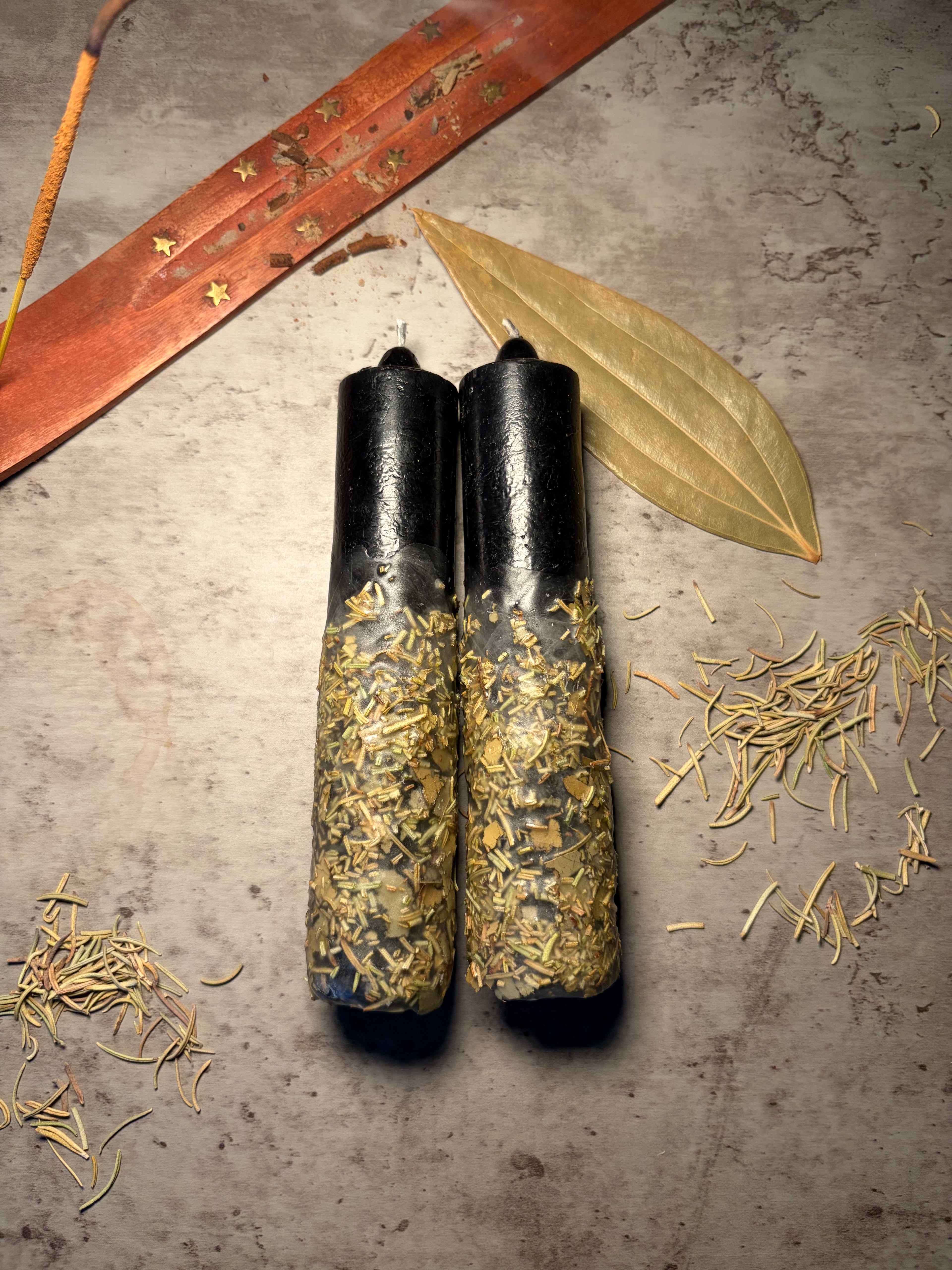 Dressed Protection Candle, Hand Dressed Ritual Candle