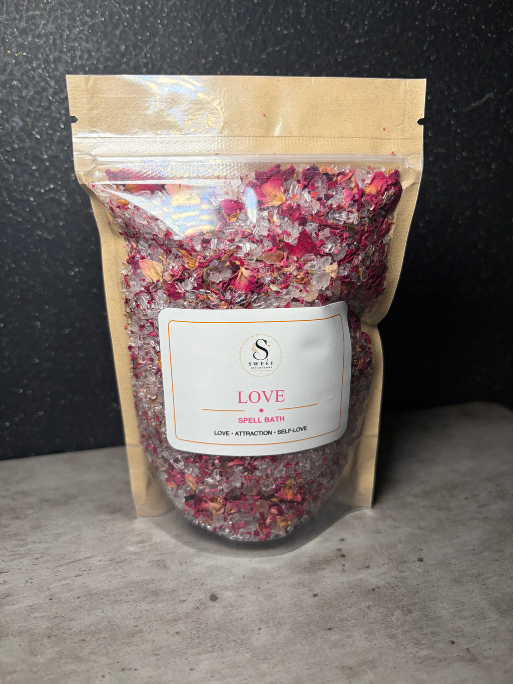 Love Spell Bath Soak, Ritual Spiritual Bath