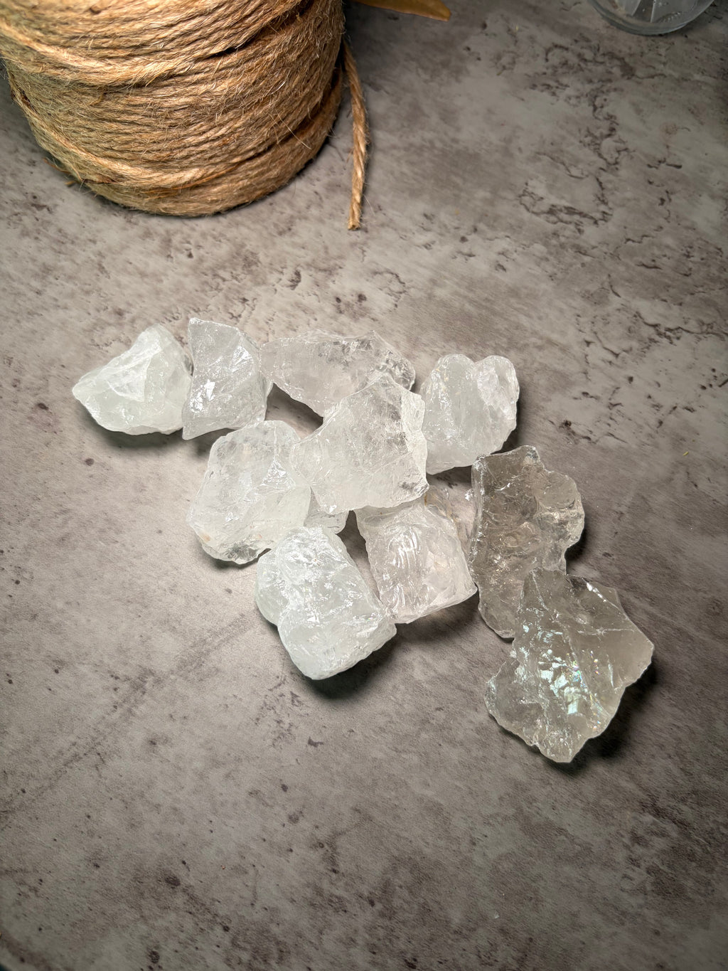 Clear Crystal Quartz for Meditation and Manifestation