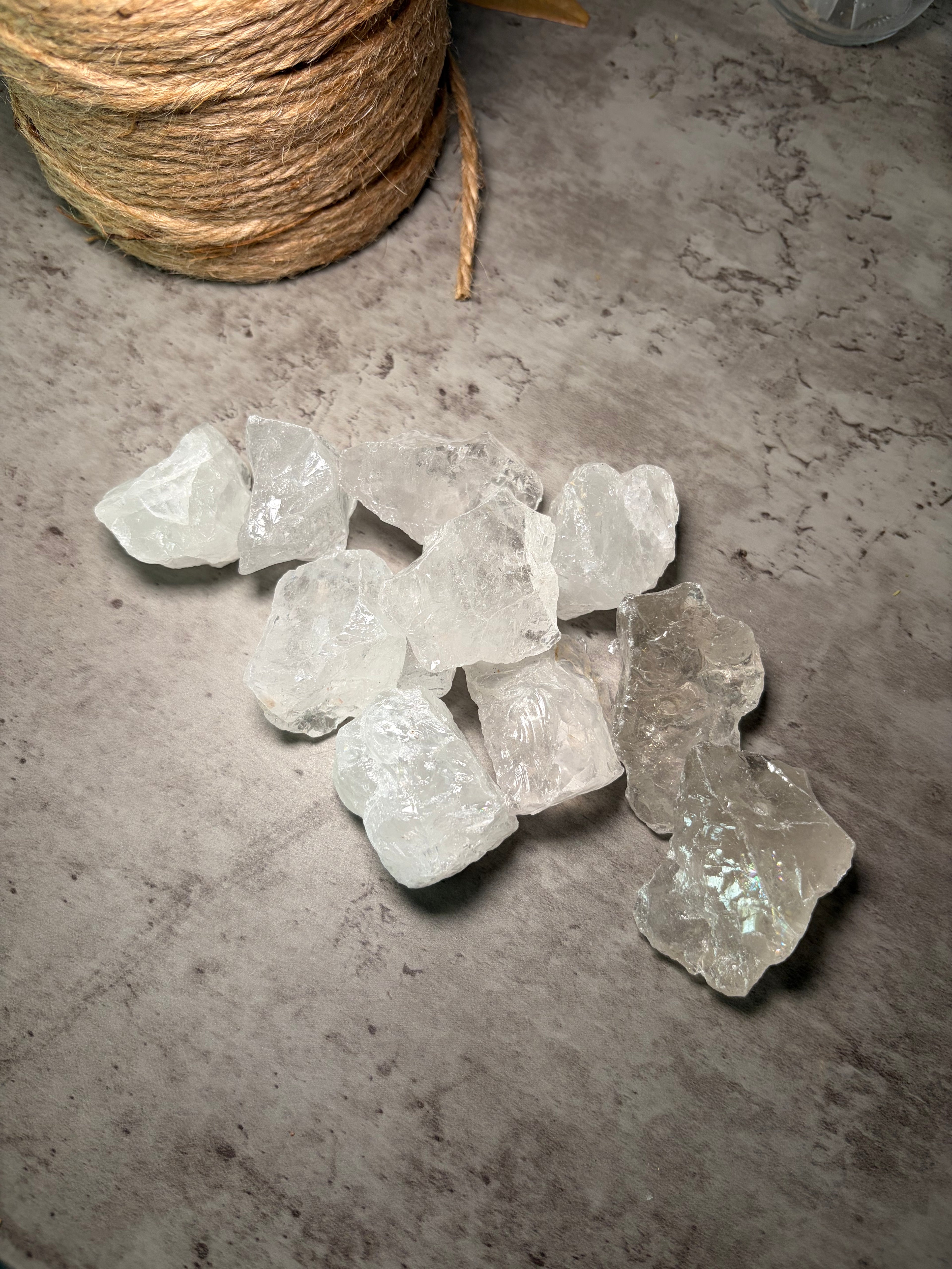 Clear Crystal Quartz for Meditation and Manifestation