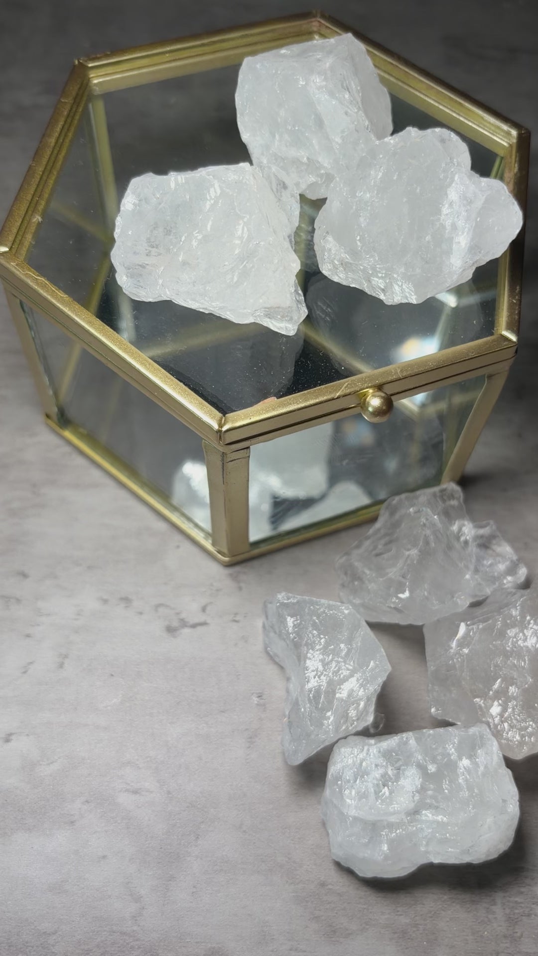 Clear Crystal Quartz for Meditation and Manifestation